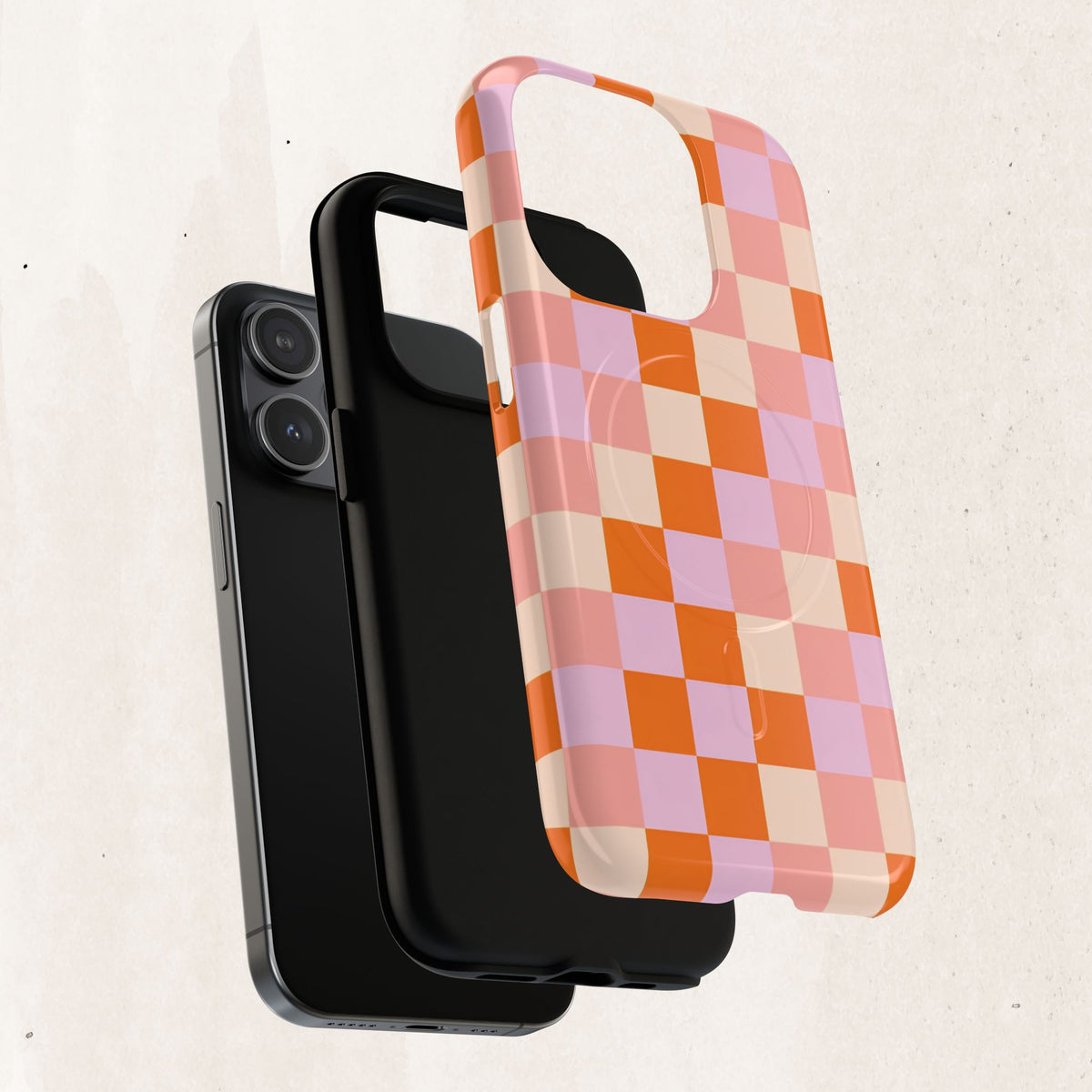 Checkerboard Magnetic Phone Case