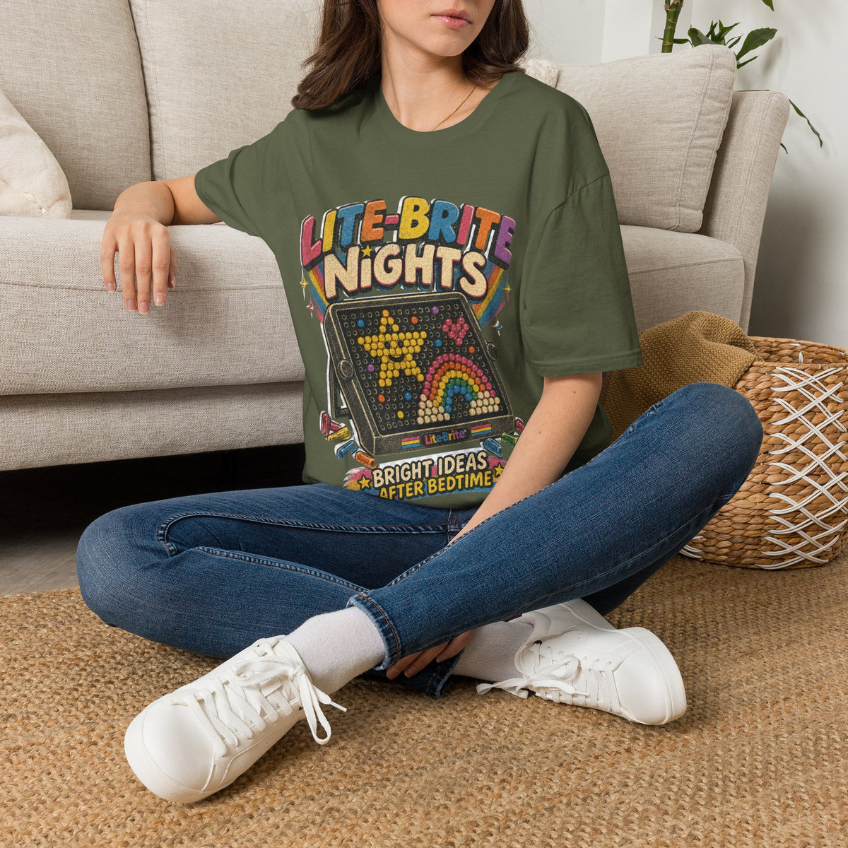 Lite-Brite Graphic Tee