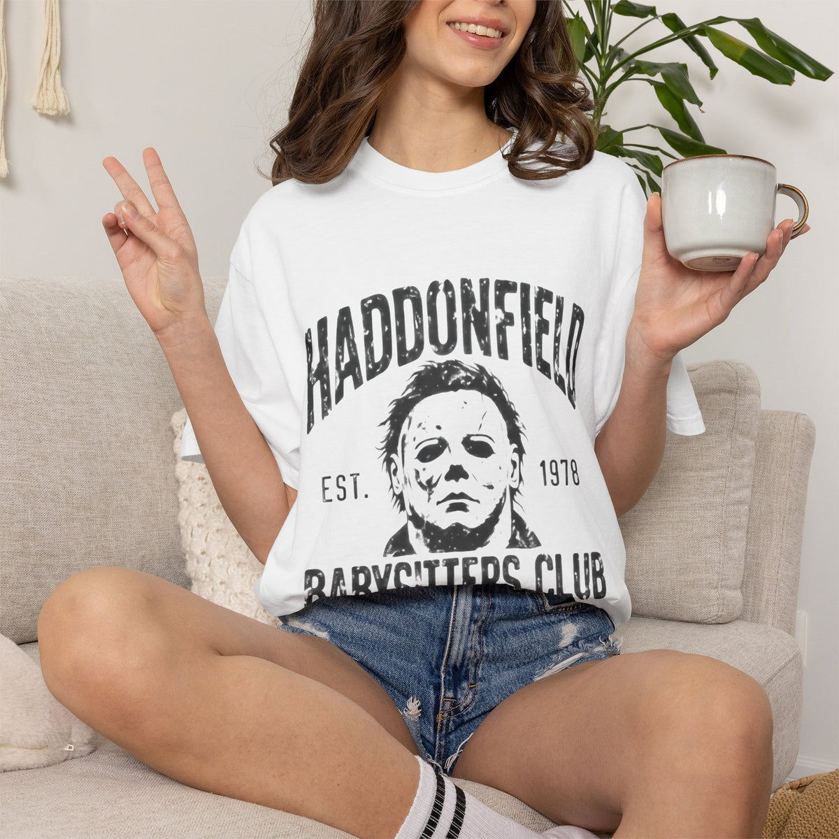 Haddonfield Babysitters Club Horror Tee