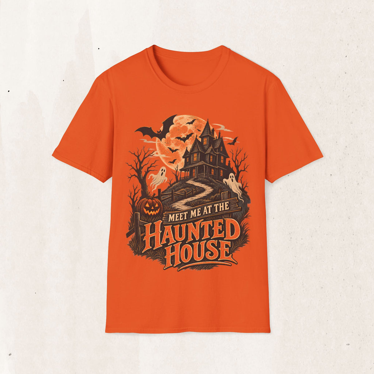 Haunted House Halloween Tee