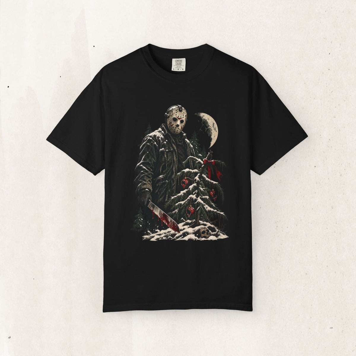 Jason Voorhees Tree Killer Christmas Tee