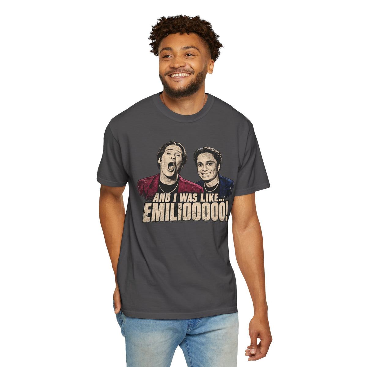 Night At The Roxbury 'And I Was Like... EMILOOOOO!' Tee Printify