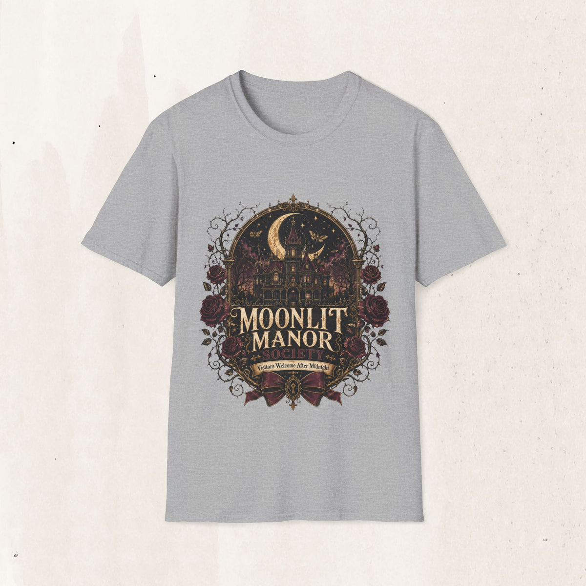 Moonlit Manor - Gothic Graphic Tee