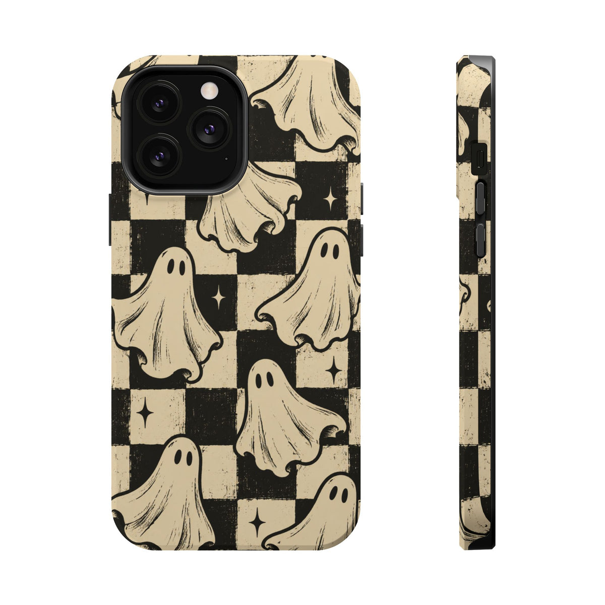 Ghost Checker Magnetic Phone Case, alternate view