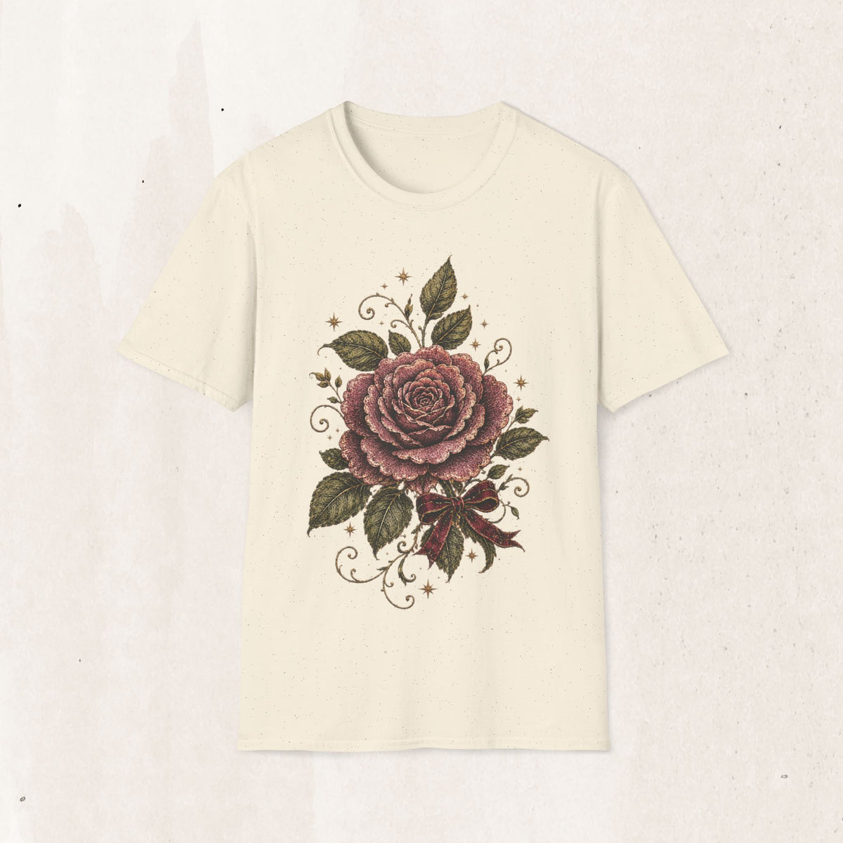 Floral Vintage Rose Tee