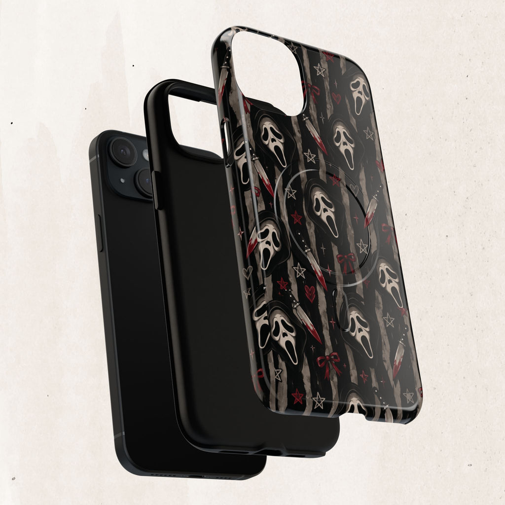 Ghostface Pattern iPhone Case