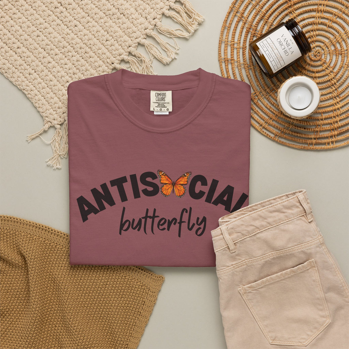 Antisocial Butterfly Tee