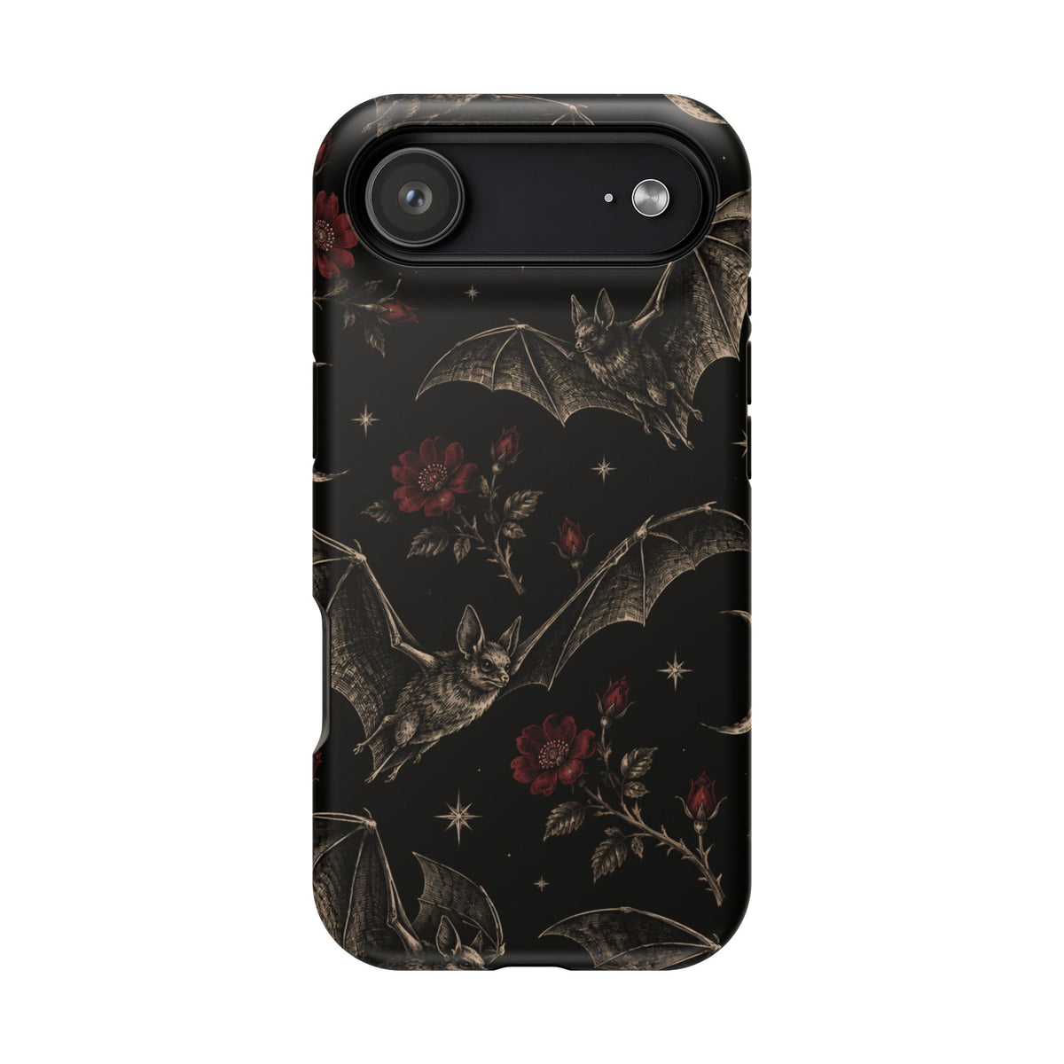 Gothic Bat & Moon Magnetic Phone Case, alternate view