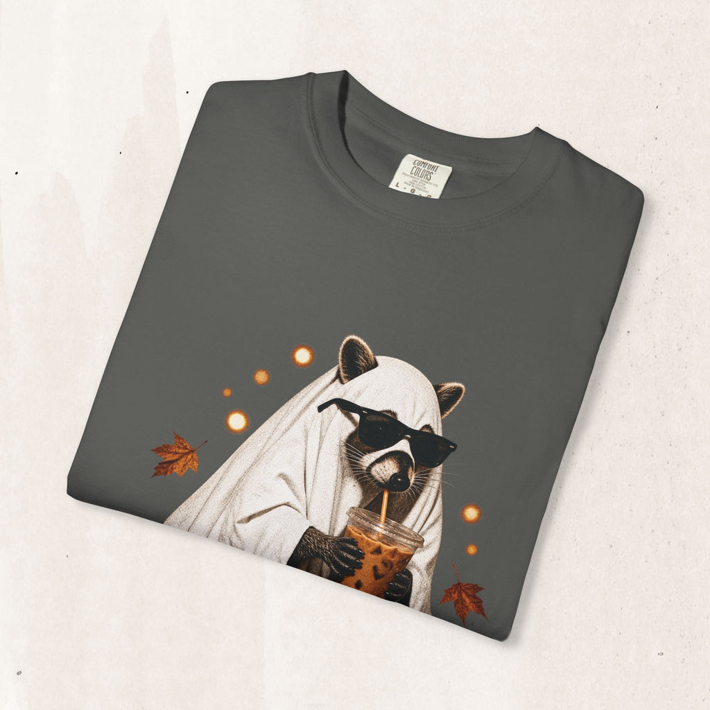 Halloween Raccoon Ghost Costume Tee