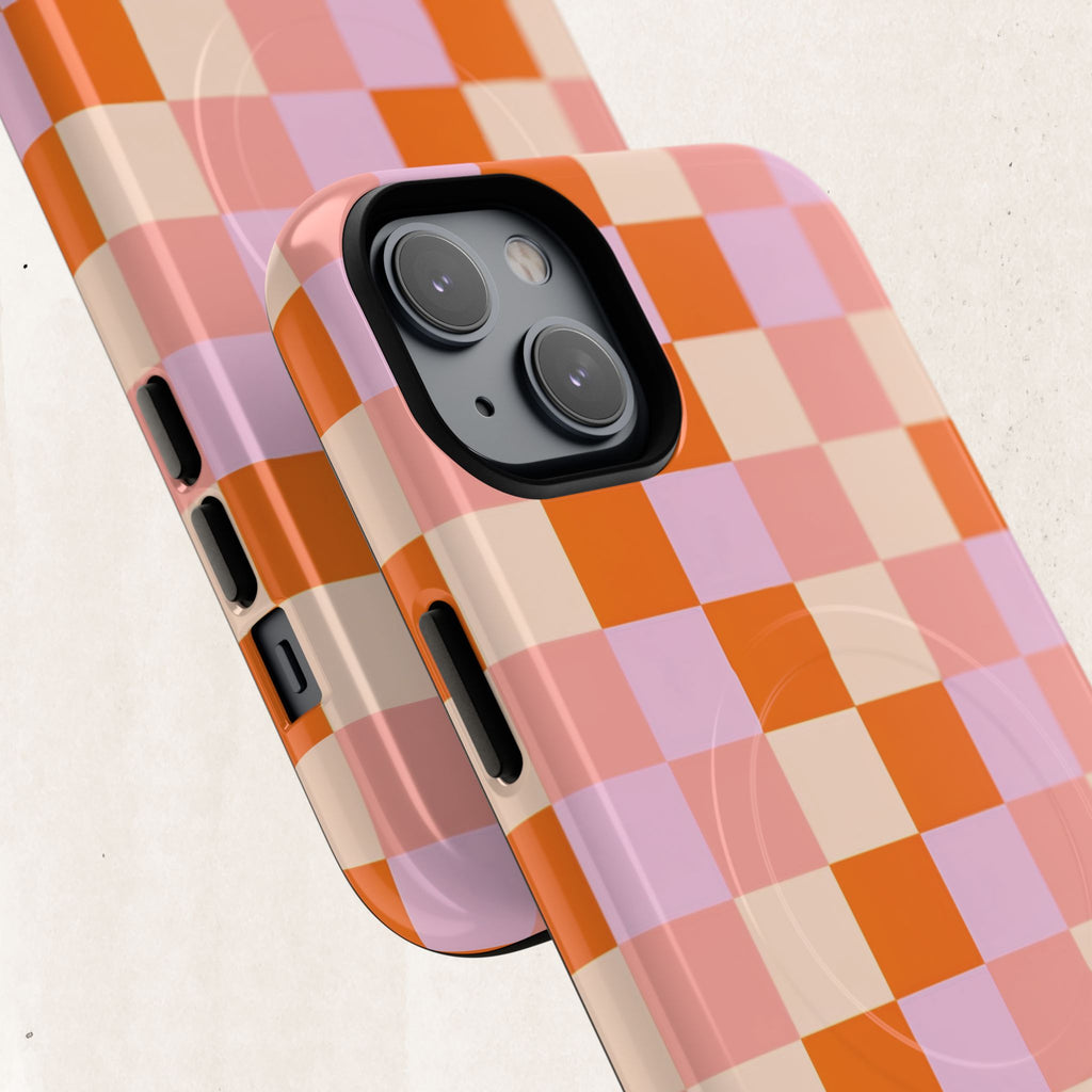 Checkerboard Magnetic Phone Case