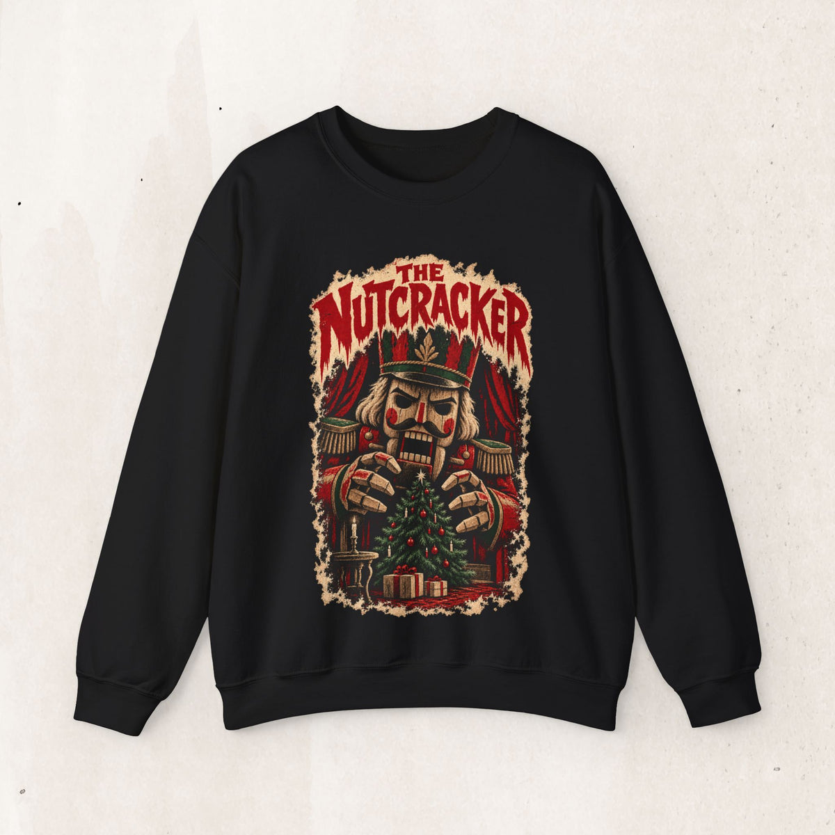 The Nutcracker Vintage Horror Movie Poster sweatshirt
