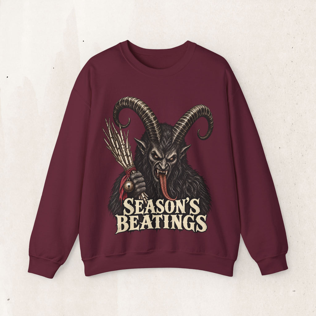 Krampus Christmas Crewneck Sweatshirt