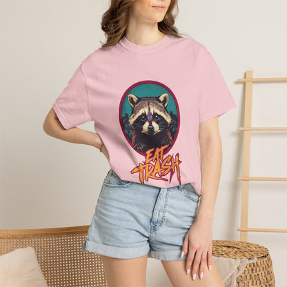 Raccoon 'Eat Trash' Graphic Tee