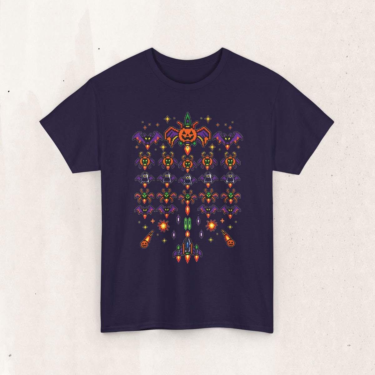 Halloween Galaga Graphic Tee