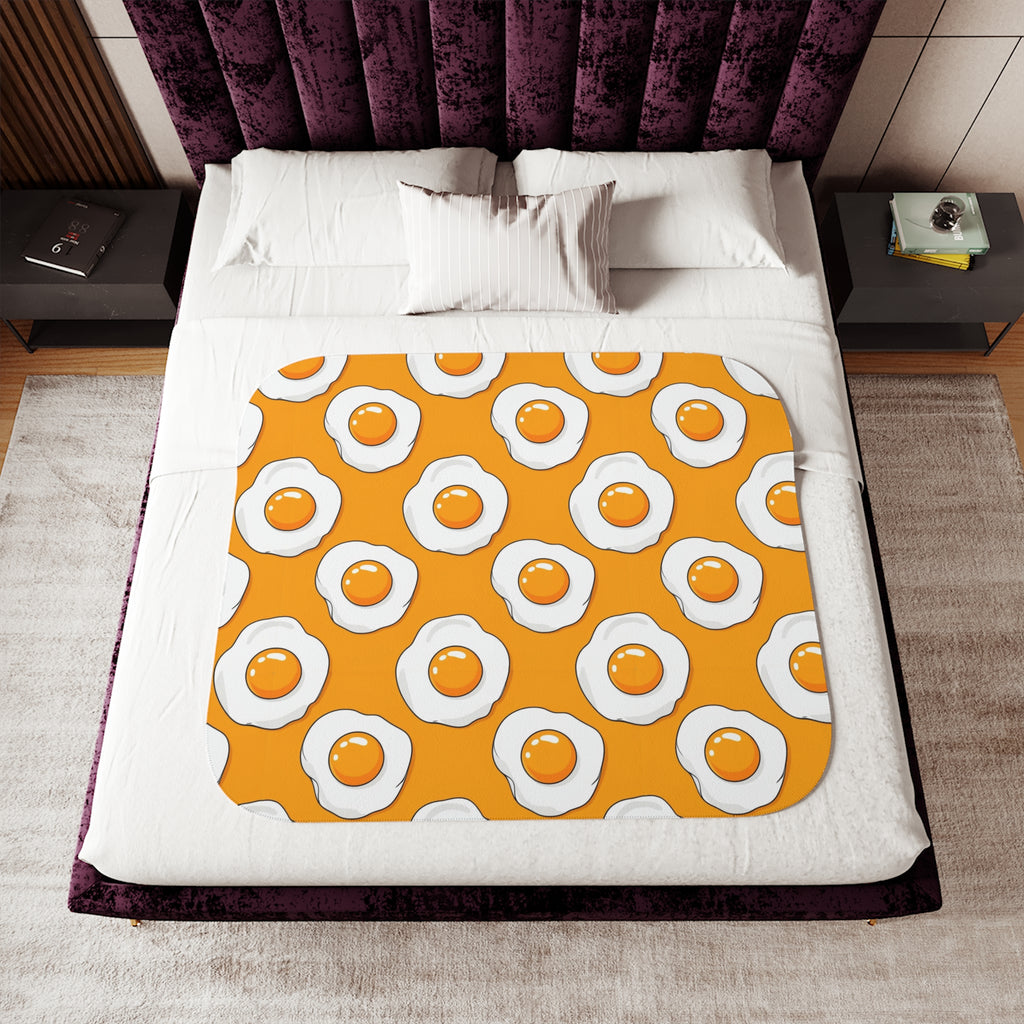 Egg Pattern Sherpa Blanket