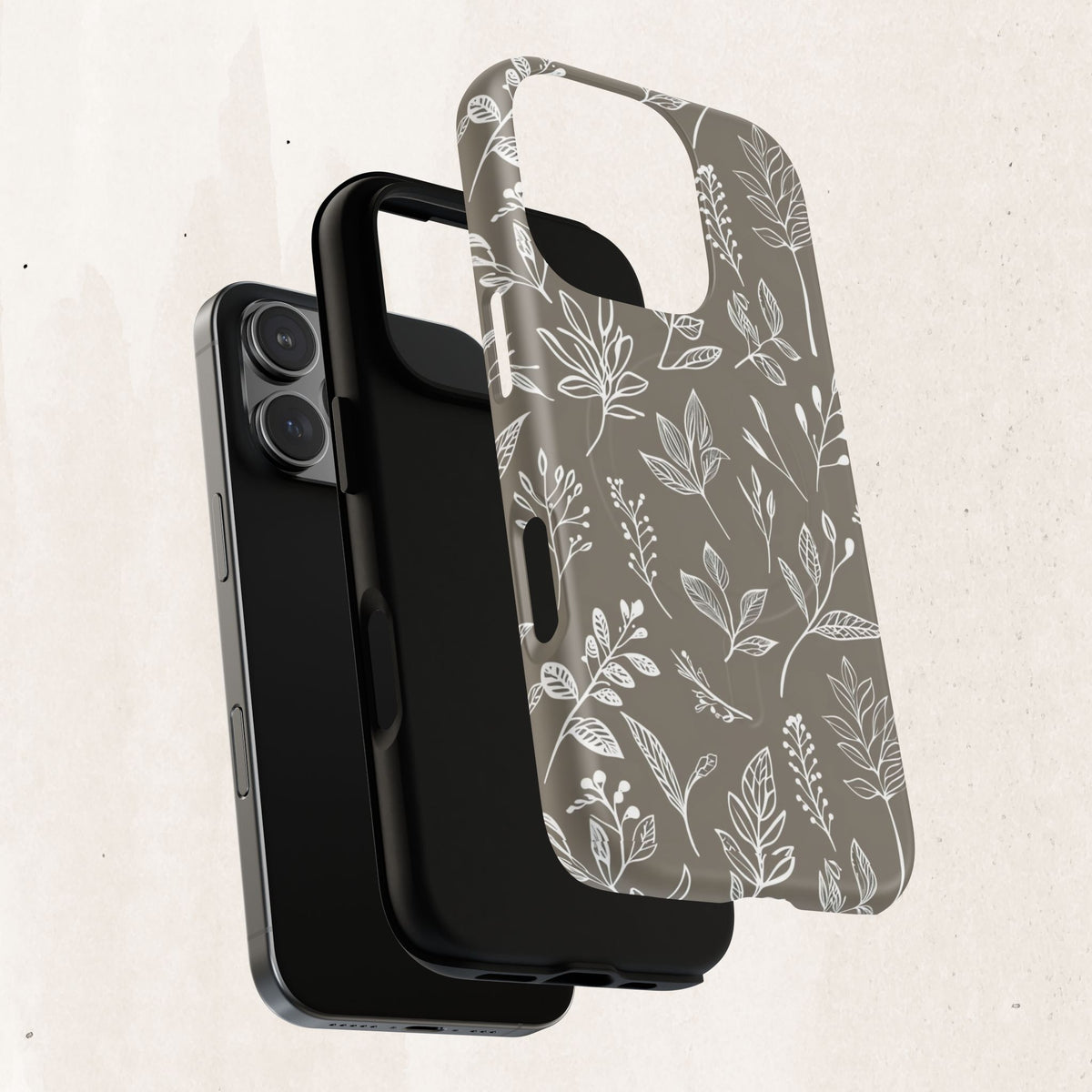 Botanical Leaf Tough Magnetic Phone Case