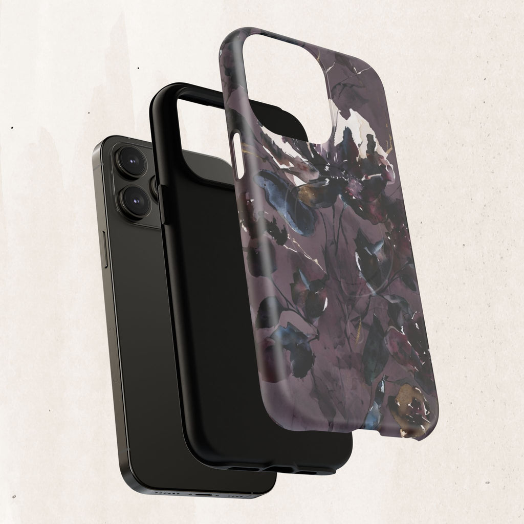 Floral Noir Magnetic Phone Case
