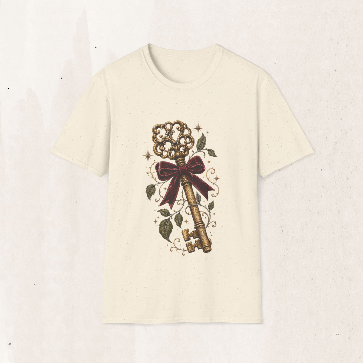 Vintage Ornate Skeleton Key Tee