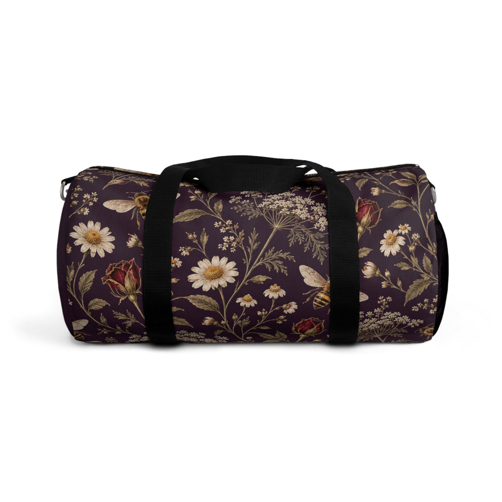 Vintage Floral Duffel Bag