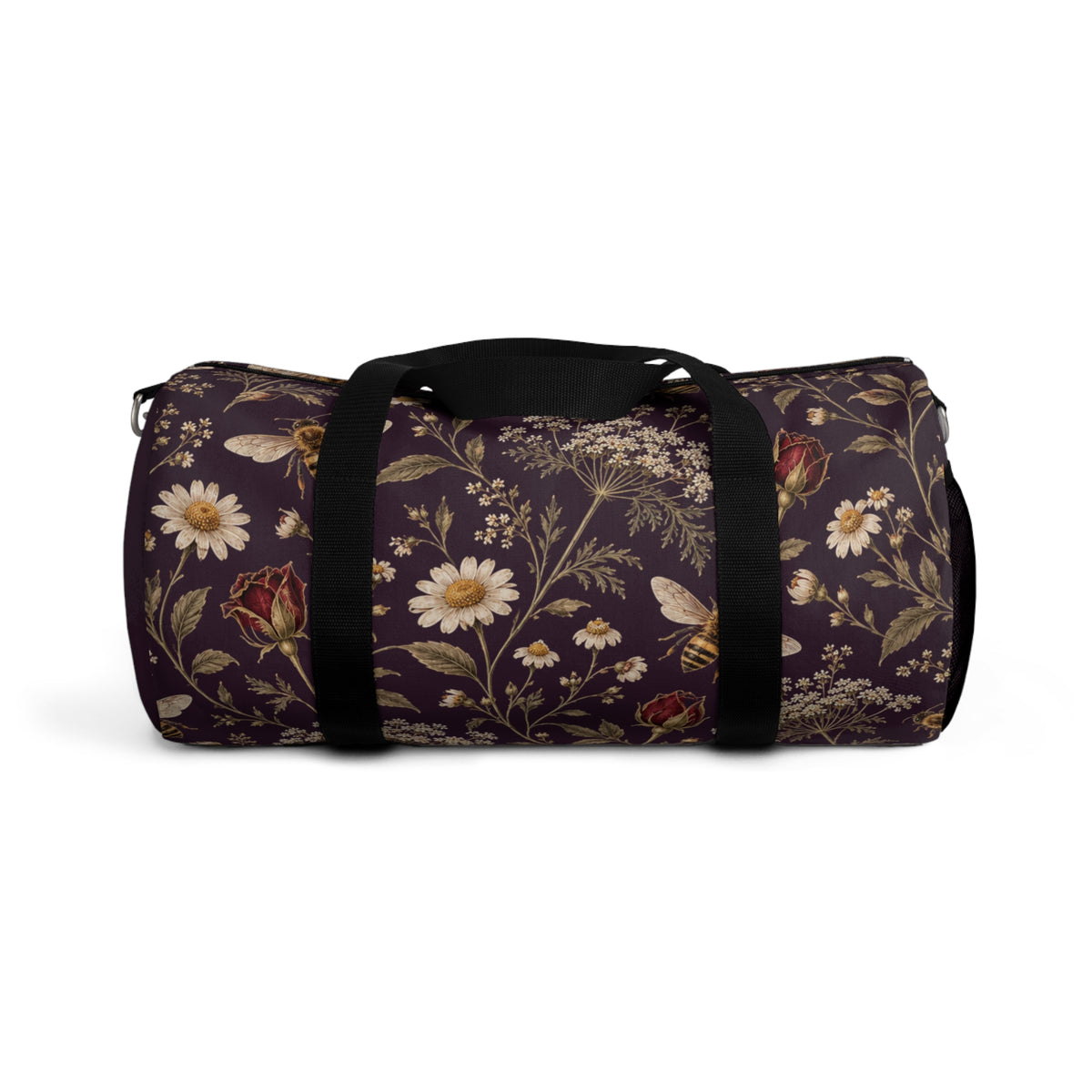 Vintage Floral Duffel Bag