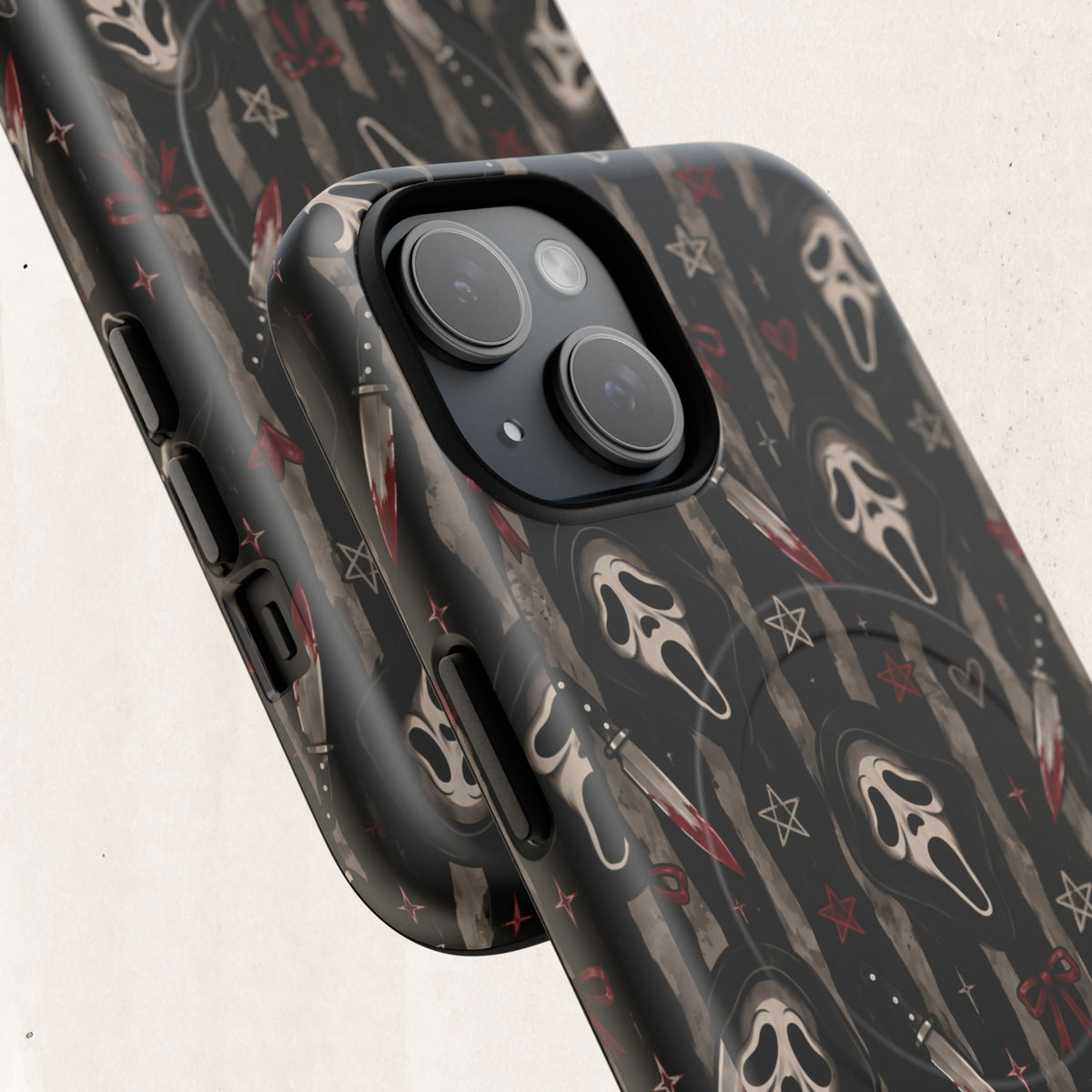 Ghostface Pattern iPhone Case