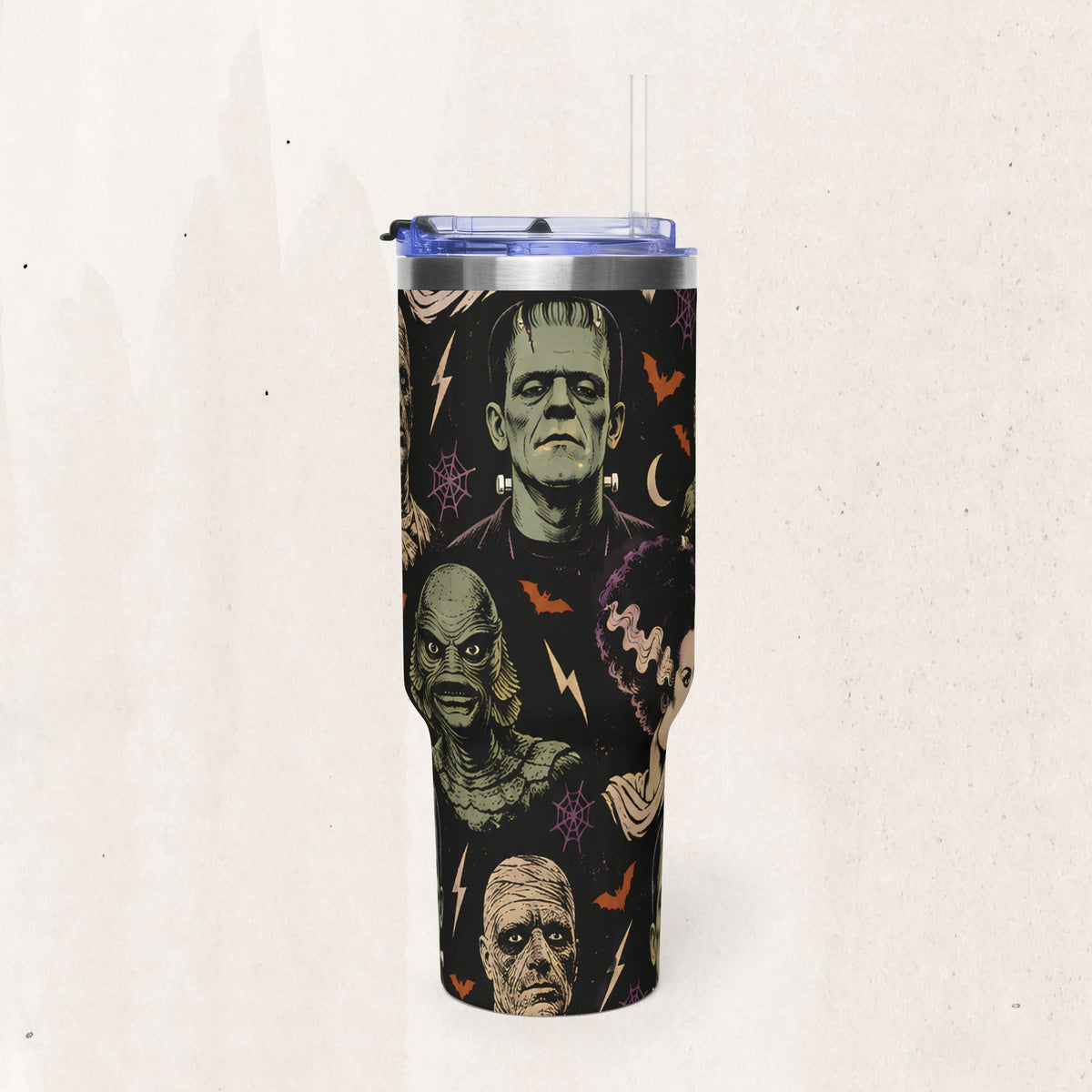 Universal Monsters Tumbler (40 oz) in Black, alternate view