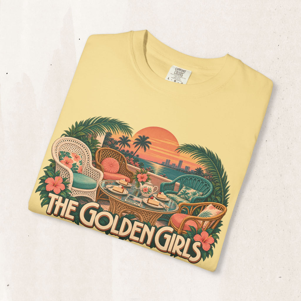 Golden Girls Retro Sunset Tee