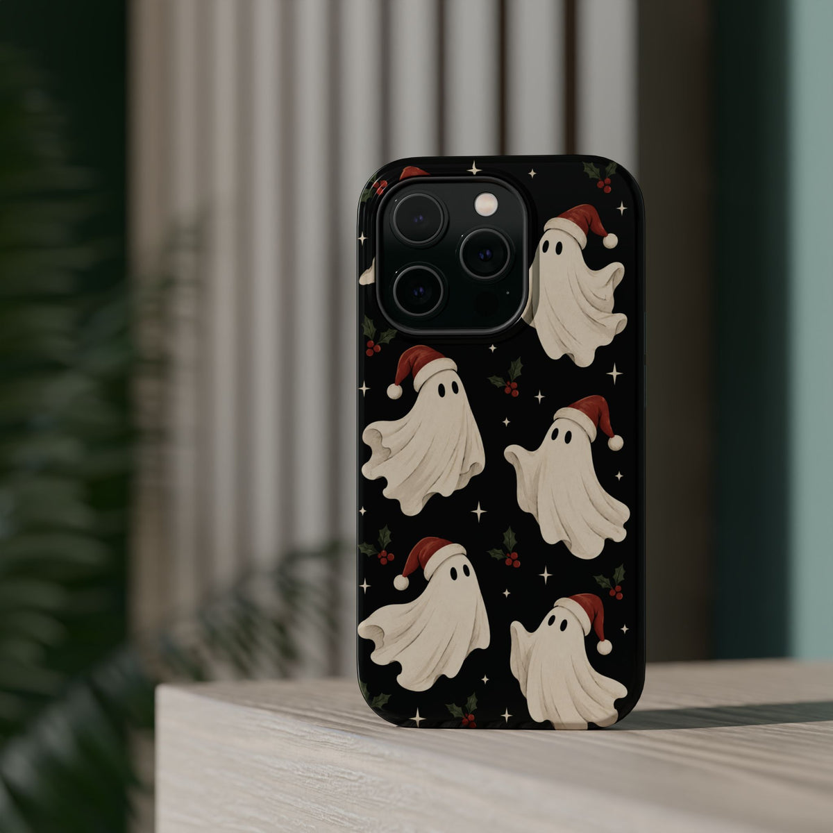 Christmas Ghost iPhone Case, alternate view