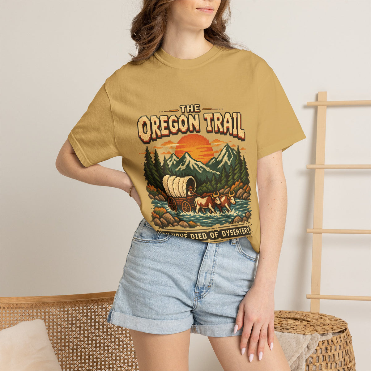 Oregon Trail Vintage Graphic Tee