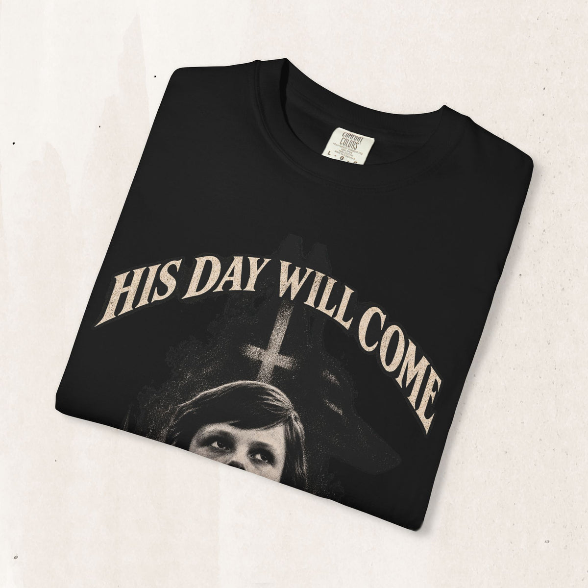 The Omen "His Day Will Come" Damien Graphic Tee