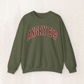 Angry Elf funny Christmas sweatshirt