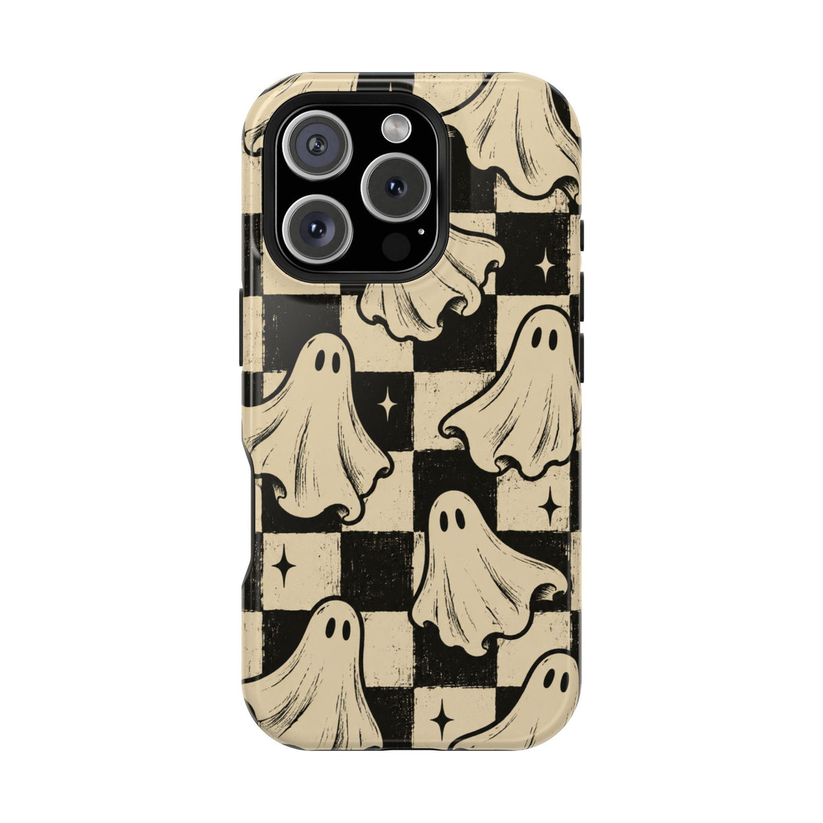 Ghost Checker Magnetic Phone Case, alternate view