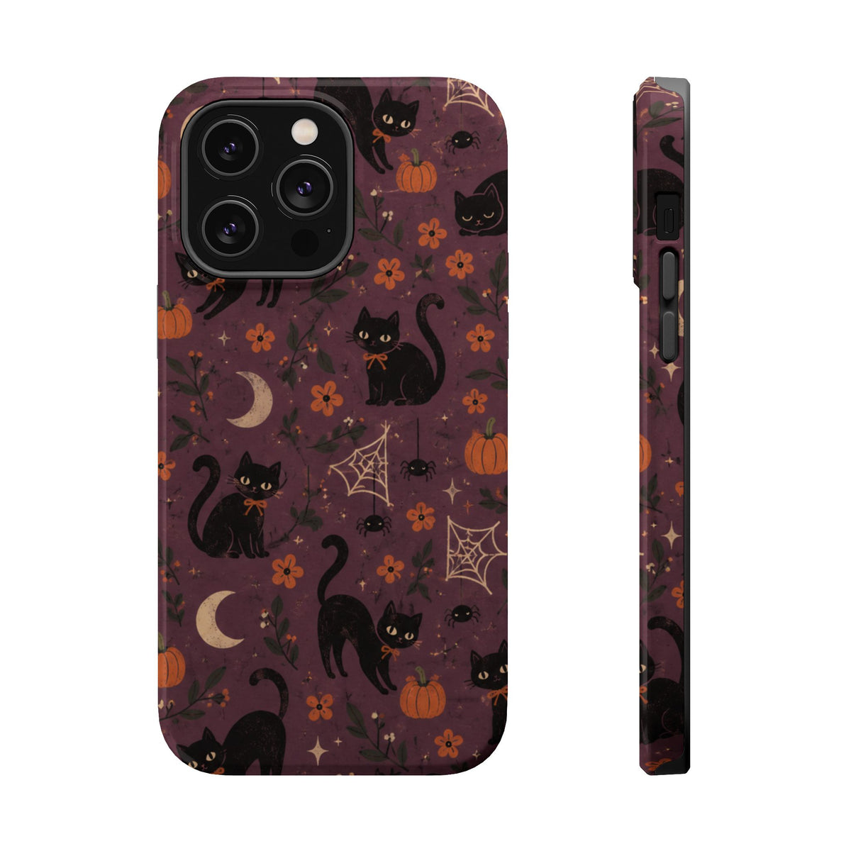 Halloween Black Cat MagSafe Phone Case, alternate view