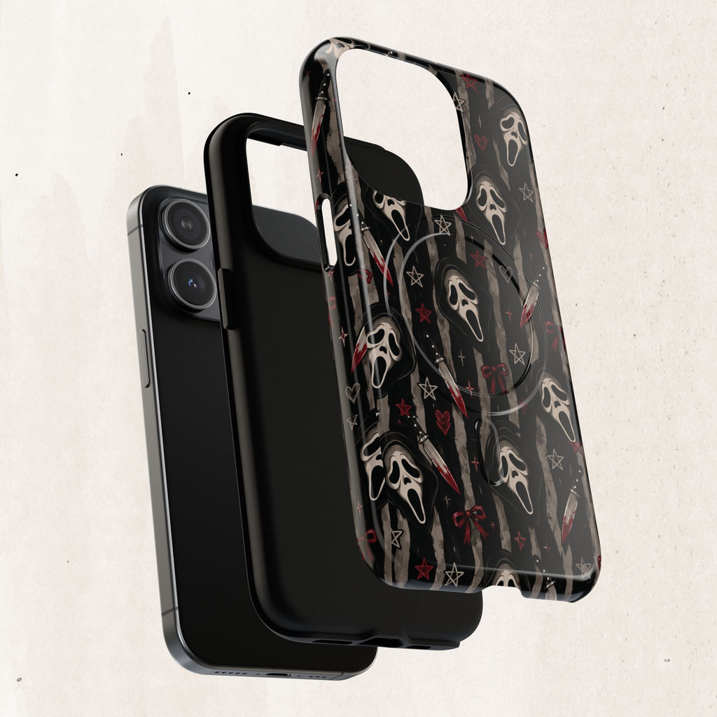 Ghostface Pattern iPhone Case