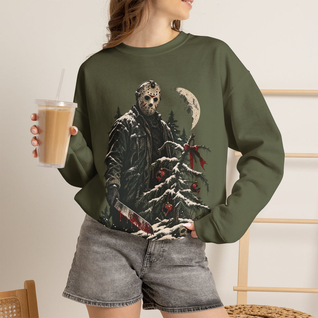 Jason Vorhees Christmas Crewneck Sweatshirt
