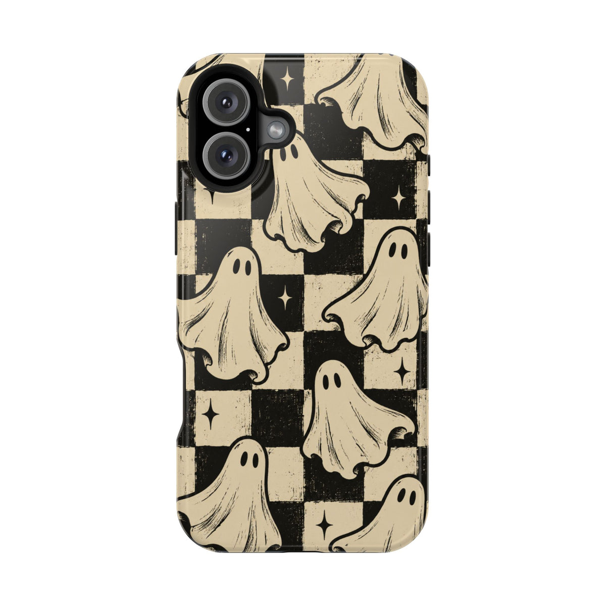 Ghost Checker Magnetic Phone Case, alternate view