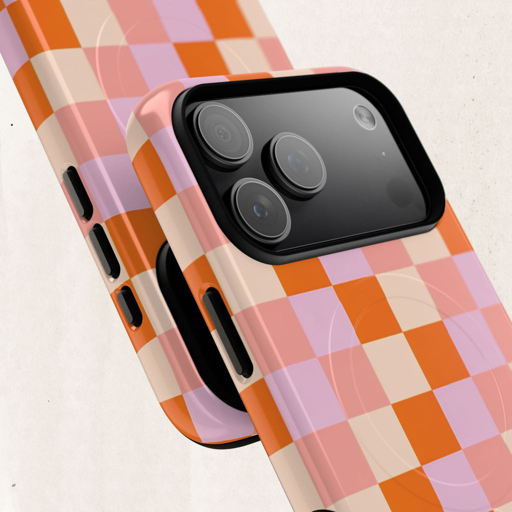 Checkerboard Magnetic Phone Case