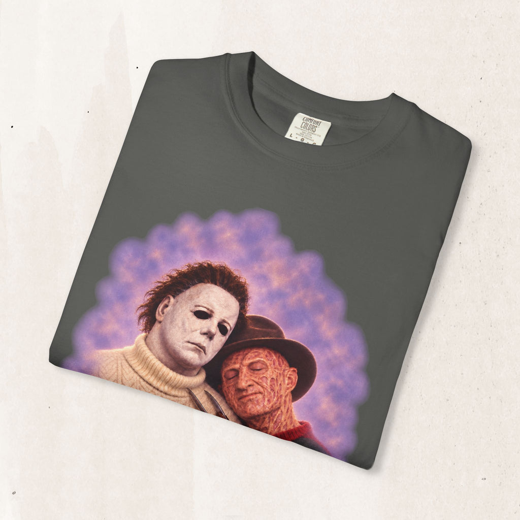 Michael Myers & Freddy Kreuger 80's Portrait Tee