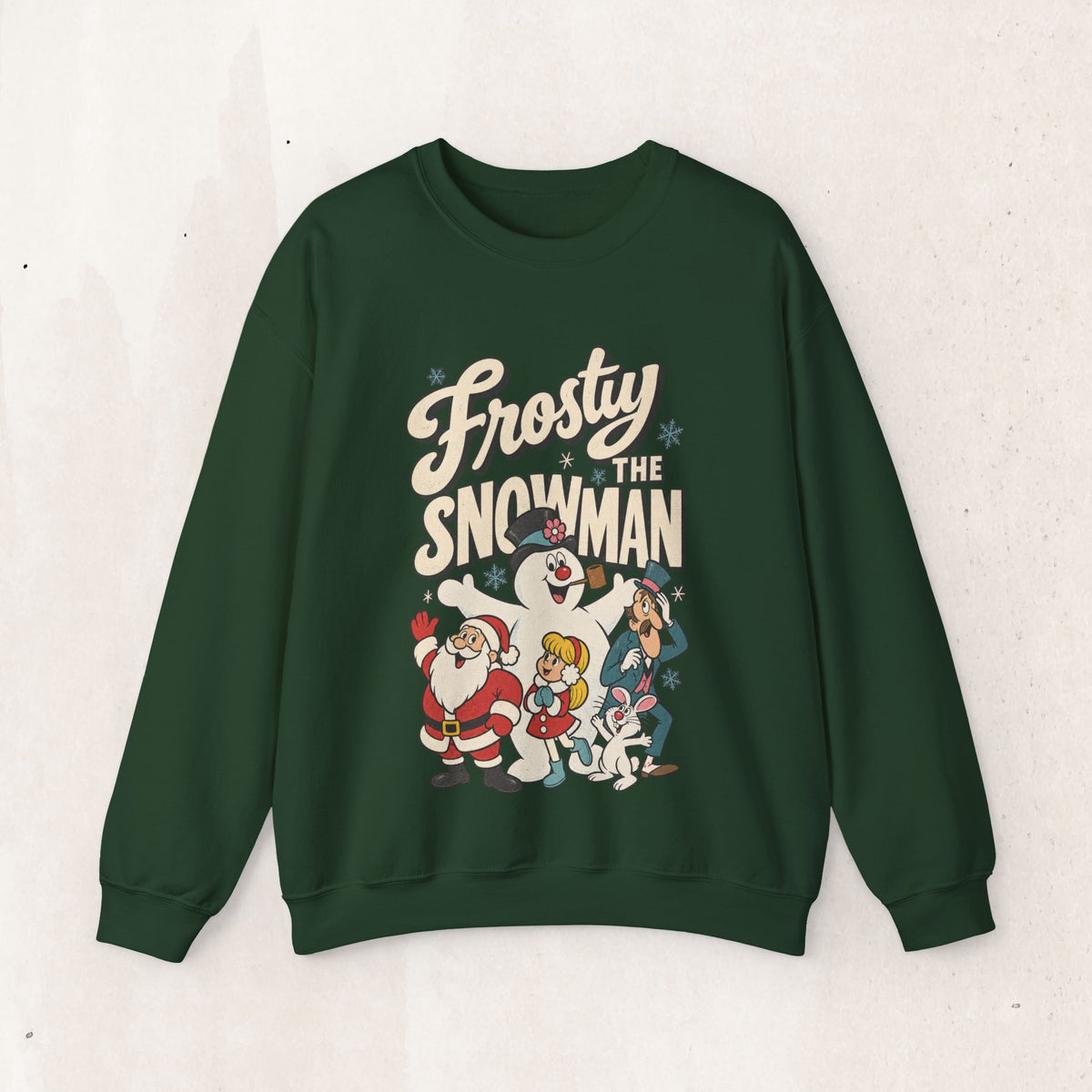 Frosty the Snowman Vintage Holiday Crewneck Sweatshirt