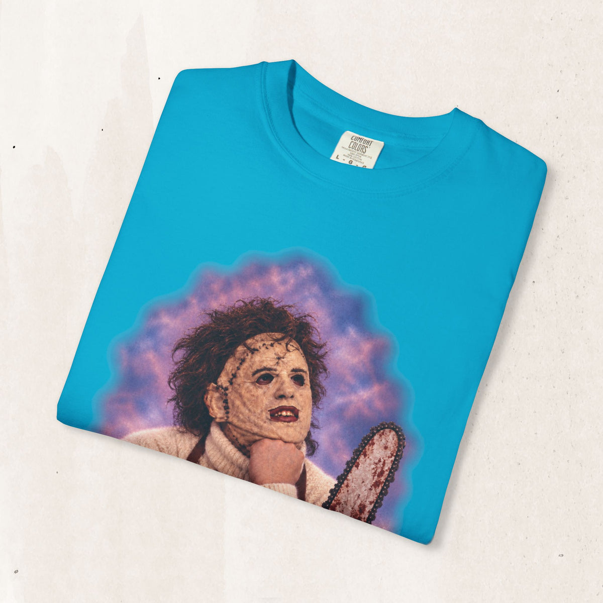 Leatherface 80's Portrait Tee