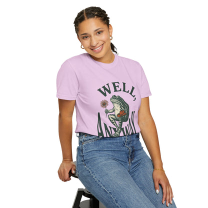 Frog Graphic "Well, Anyway" Tee