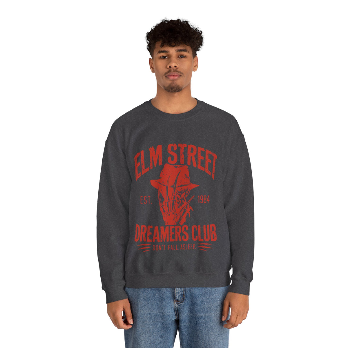 Elm Street Dreamers Club Crewneck Sweatshirt
