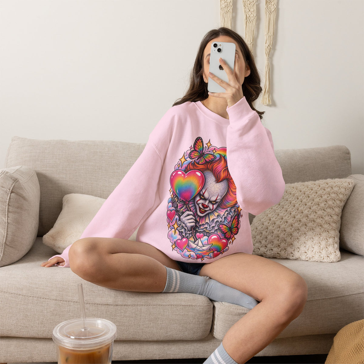 Pennywise Rainbow Crewneck Sweatshirt