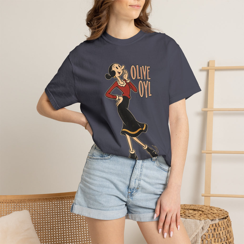 Olive Oyl Vintage Cartoon T-Shirt Printify
