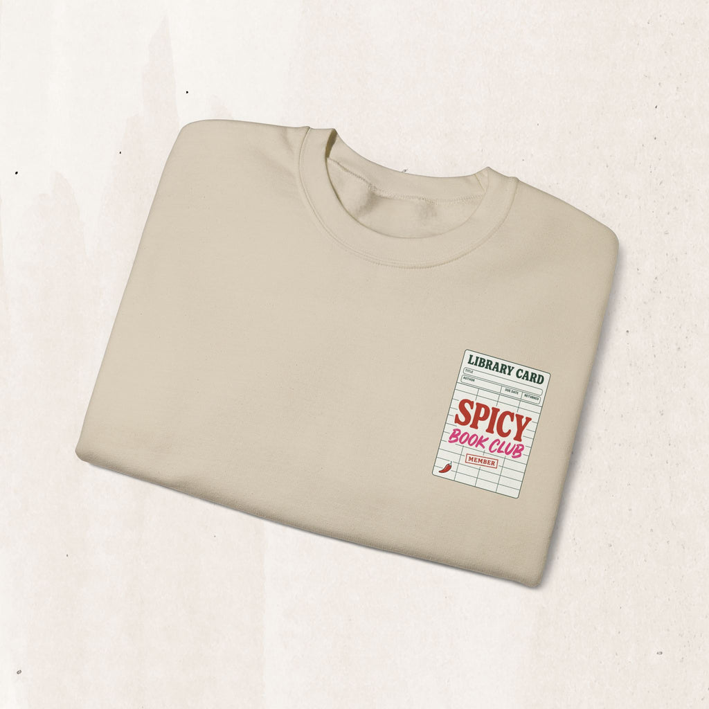 Spicy Book Club Crewneck Sweatshirt Printify