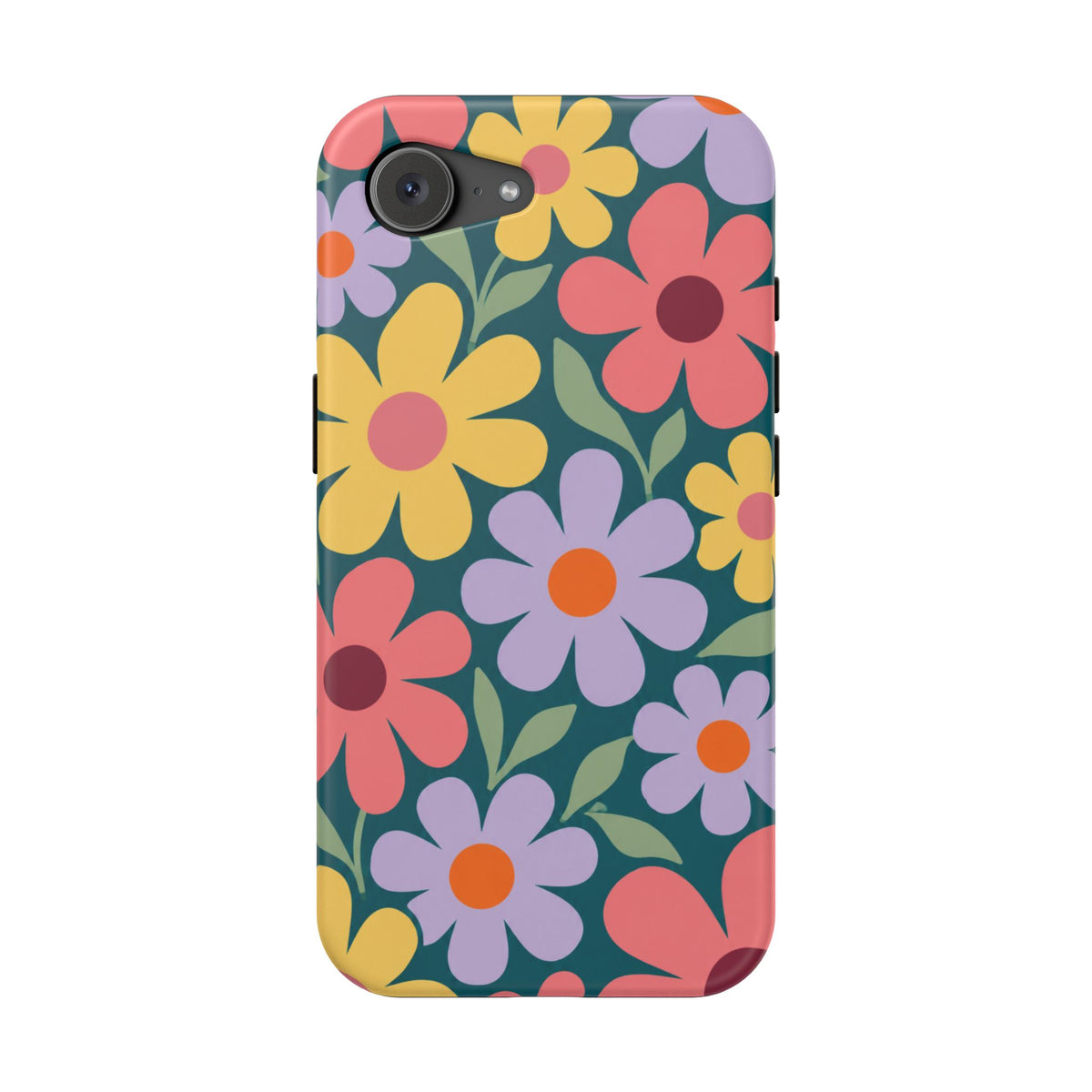 Retro Floral Phone Case, alternate view