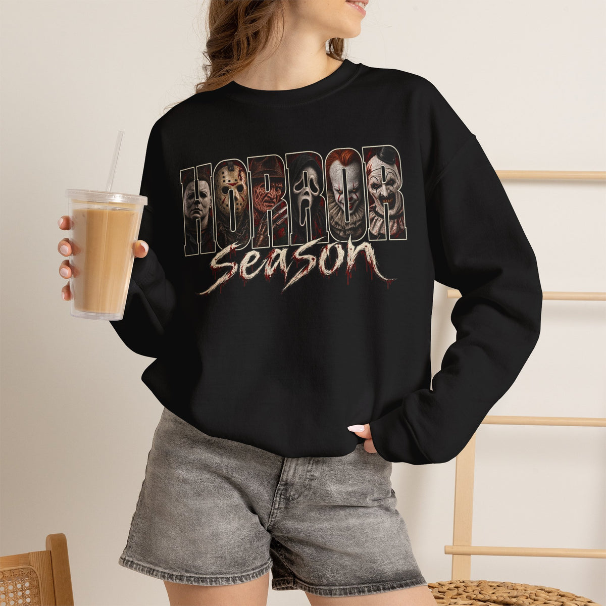 Horror Season Crewneck Sweatshirt