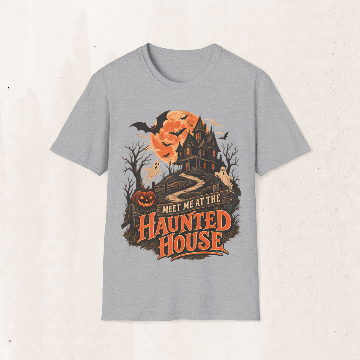 Haunted House Halloween Tee