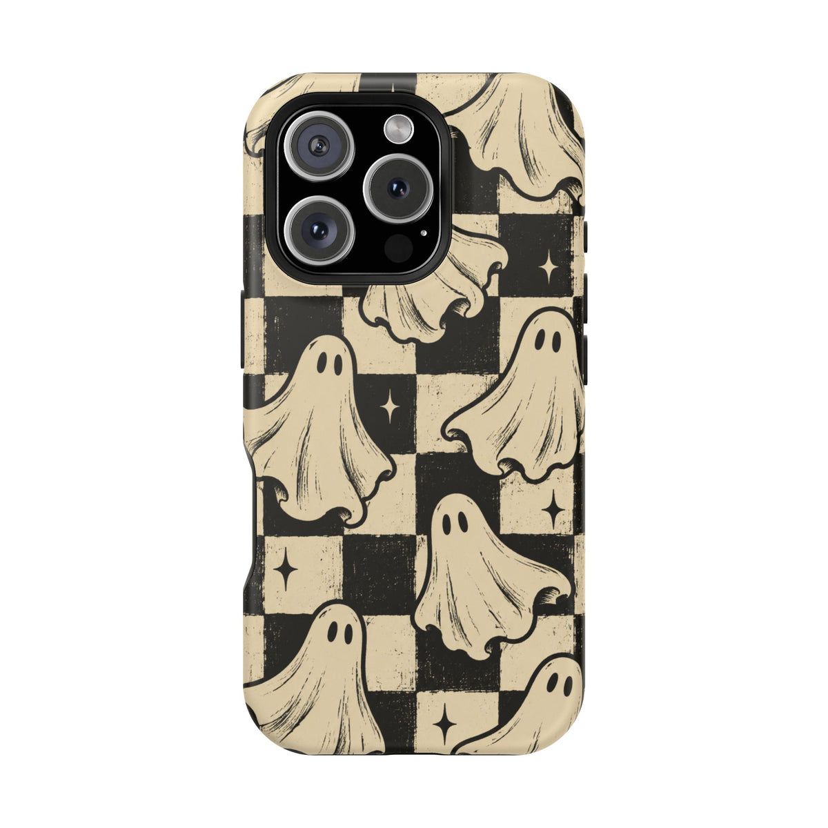 Ghost Checker Magnetic Phone Case, alternate view