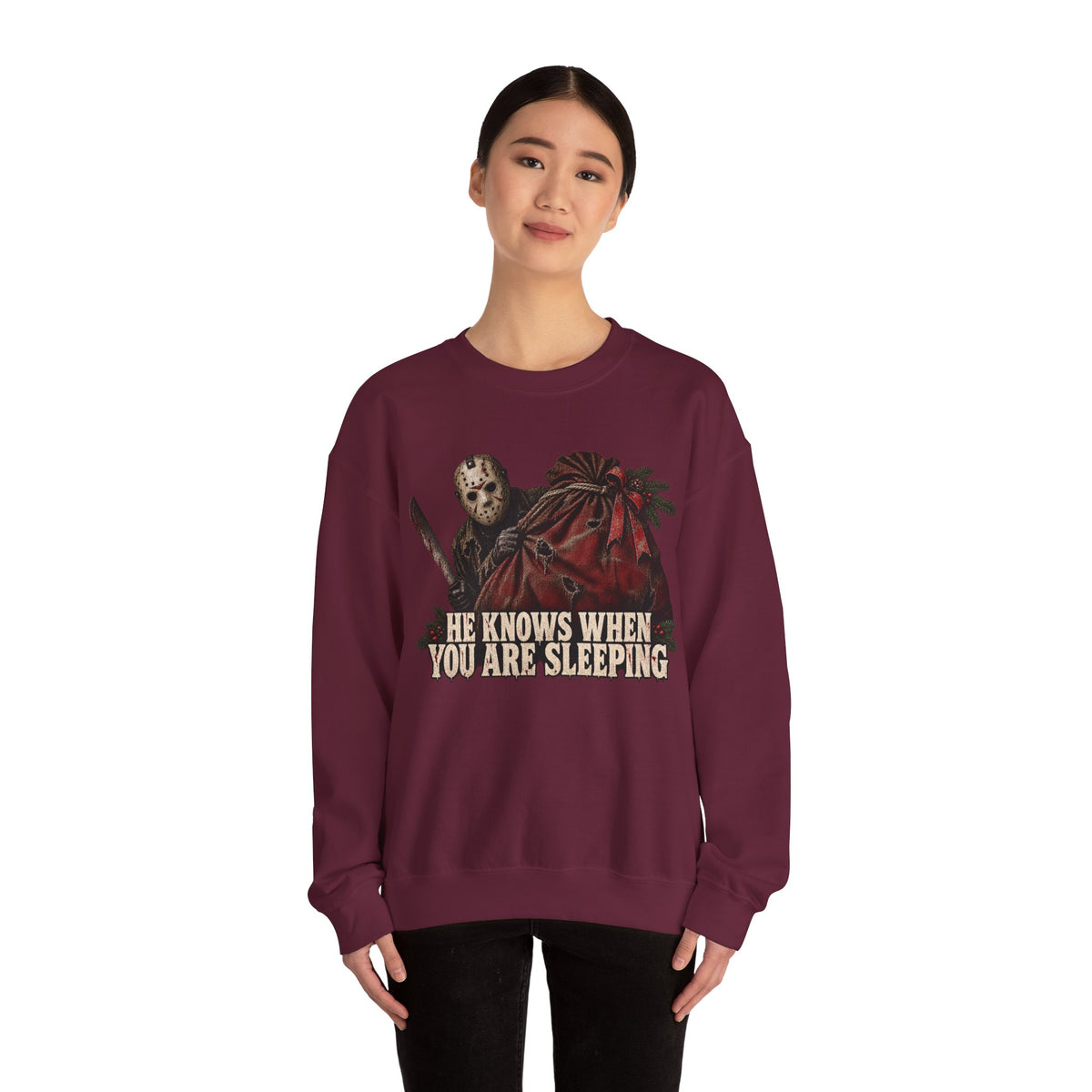 Jason Vorhees Christmas Crewneck Sweatshirt
